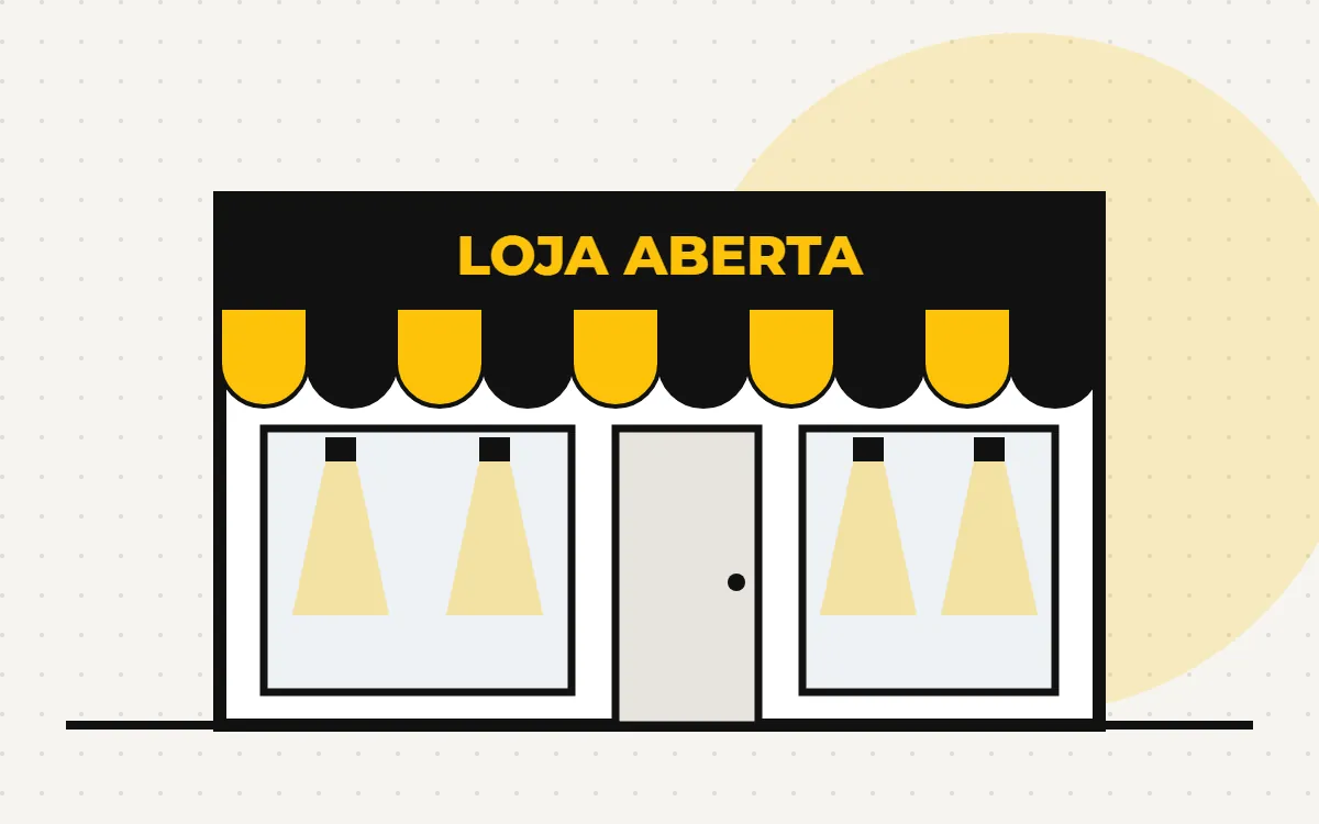 Ilustração de elétrica comercial — serviço de eletricista na Zona Norte de São Paulo