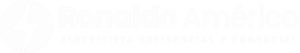 Logotipo Eletricista cor branco